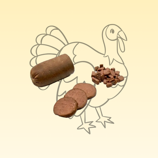 Boudin de Dinde Premium pour Chien & Chat – 97% Viande